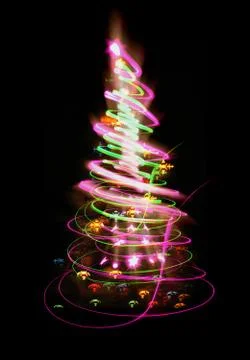 Xmas tree Stock Illustration
