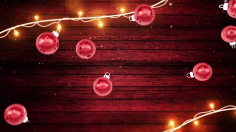 Xmas Unveil Red Stock Footage 294176986