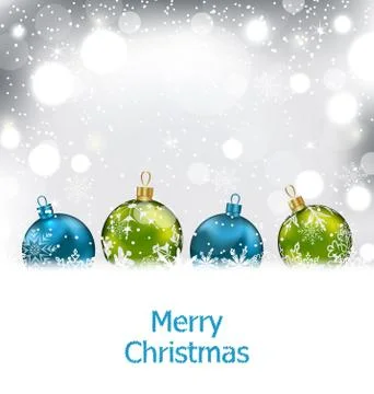 Xmas Winter Background Stock Illustration