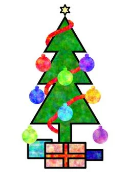 Xmastree Stock Illustration