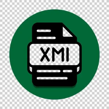 XML file type database icon. document files and format extension symbol Stock Illustration