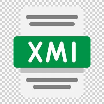 Xml stylized spreadsheet document icon flat icons. Stock Illustration