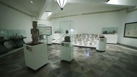 Xochicalco archaeological zone Stock Footage 135941378