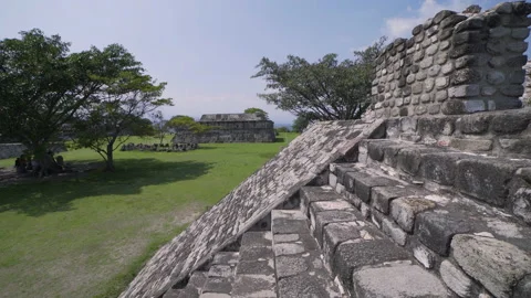 Xochicalco archaeological zone Stock Footage 135944520