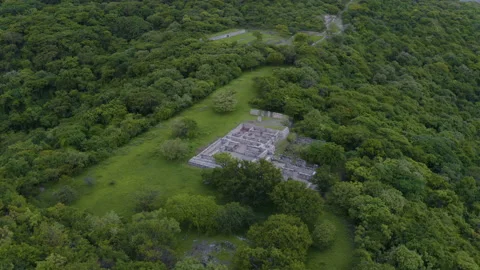 Xochicalco archaeological zone Stock Footage 135945446