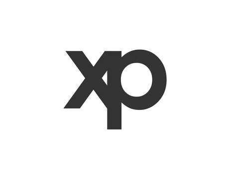 XP creative geometric initial based modern and minimal logo. Letter x p tre.. Stock Illustration