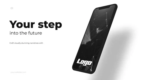 XPhone App Promo for After Effects After Effects stock