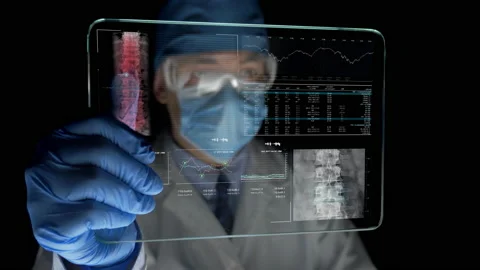 Xray Data Examination  스톡 동영상 194919785