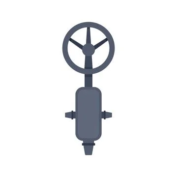 Xray metal detector icon flat isolated Stock Illustration