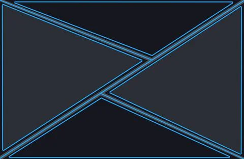 Xroads Stock Illustration