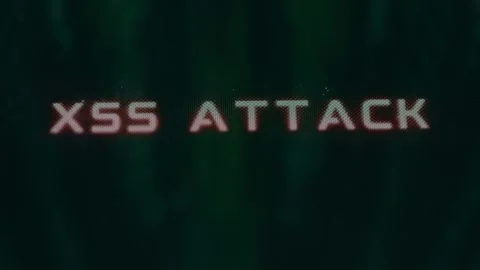 XSS Attack, Cross site scripting Stock Footage 309403572