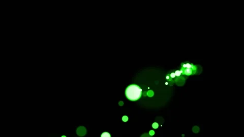 Xtreme dots glittering abstract background green Stock Footage 229424496