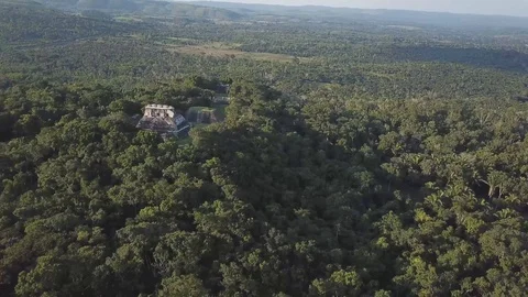 Xunantunich Temple Stockbeeldmateriaal 86657403
