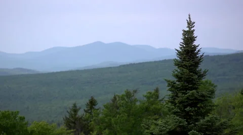 XWS of the mountains in Maine Stock Footage 41769996
