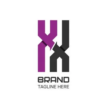 XX letter logo vector design Stock Illustration
