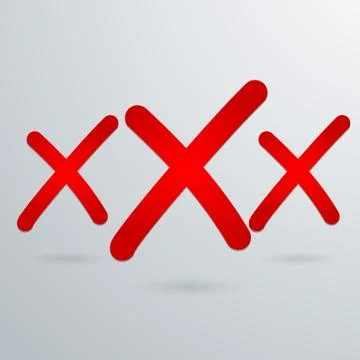 XXx icon Stock Illustration