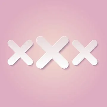 XXX Illustrazione stock