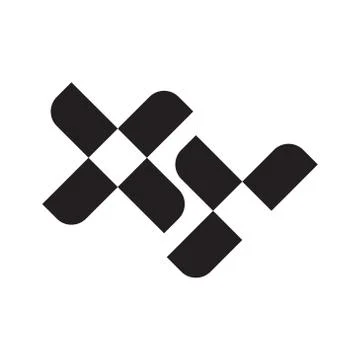 Xy initial letter vector logo icon Stock-Illustration