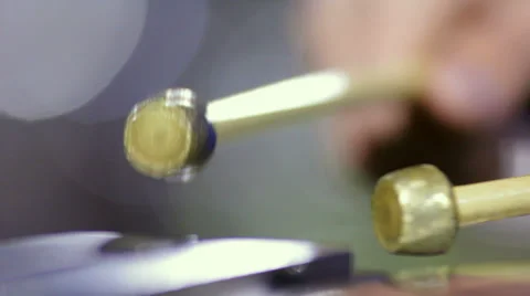 Xylophone Extreme Close Up Video stock 34852164