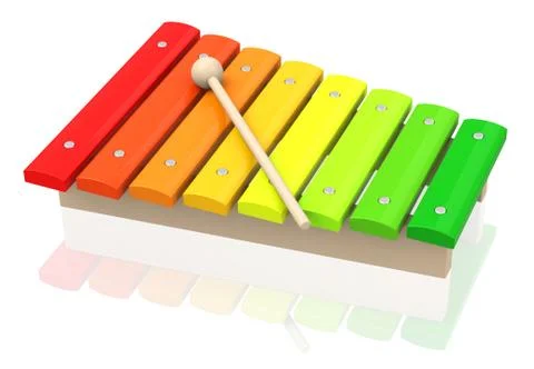 The xylophone Stock Illustration