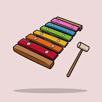 Xylophone Stock Illustration