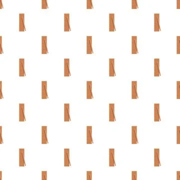 Xylophone musical instrument pattern with mallets Stock Illustration