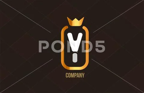 Silver King Crown Logo on Golden Background Vector Illustration. Stock  Vector - Illustration of concept, authority: 10… | Crown logo, Beard logo  design, Kings crown