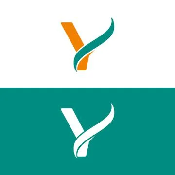Y letter logo design vector	 Illustrazione stock