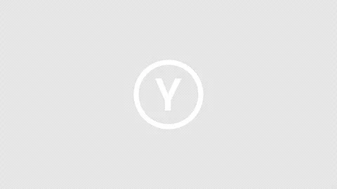 Y letter logo loopable rotated animation white transparent alpha background Stock Footage 307012676