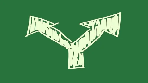 The y logo on a green background and white green screen animated chromakey Видео 335131852