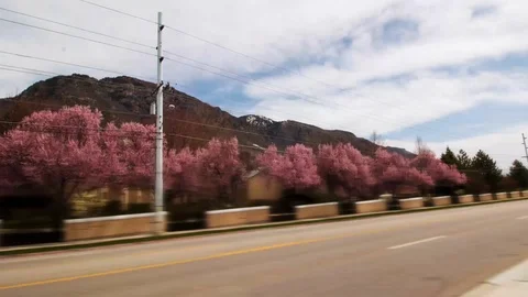 Y Mountain Hyperlapse Stock Footage 105416297