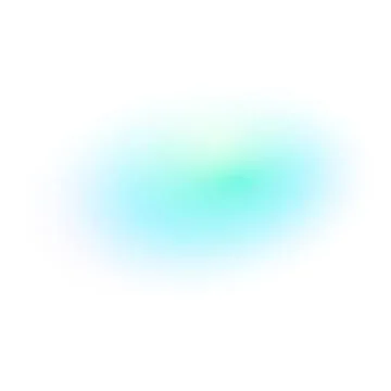 Y2K gradient shapes with blue blur colors. Abstract, fluid color. Flat vector Stock Illustration