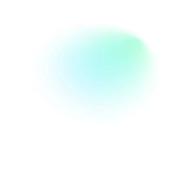 Y2K gradient shapes with blue blur colors. Abstract, fluid color. Flat vector Stock Illustration