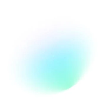 Y2K gradient shapes with blue blur colors. Abstract, fluid color. Flat vector Stock Illustration