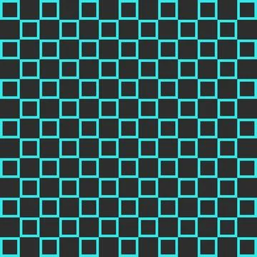 Y2K inspired square pattern with a seamless grid layout, perfect for modern b Stock Illustration