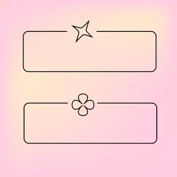 Y2k retro elements set, 90s or 2000s elements of arch and stars, shapes in Stock Illustration