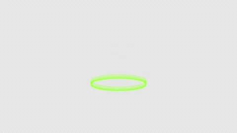 Y2K Sticker Retro Echo Ellipse Stock Footage 274306992