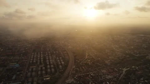 Yaba Dusk 1 Stock Footage 312612291