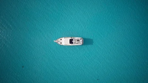 Yacht in Bahamas Stock Footage 101490098