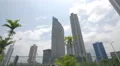 Yacht Club Tower and Sky Tower in Panama City 4k or 4k+ Resolution