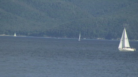 Yacht  Stock Footage 757018