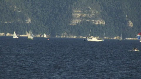 Yacht Stock Footage 862657