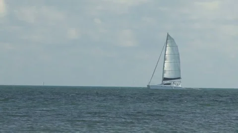 Yacht Video stock 5694237