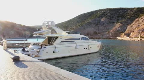 Yacht Stock Footage 8850984