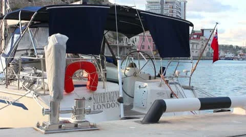 Yacht Vídeos de archivo 8851045