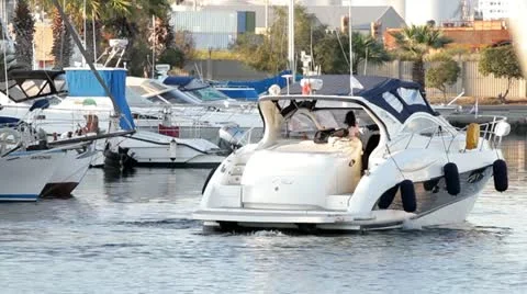 Yacht Stock Footage 12695967
