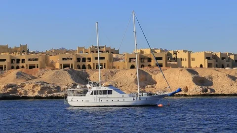 Yacht Stock Footage 87958759