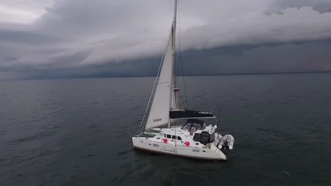 Yacht Stock Footage 145832240