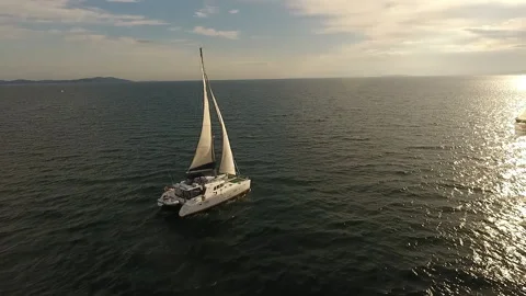 Yacht Stock Footage 145832255