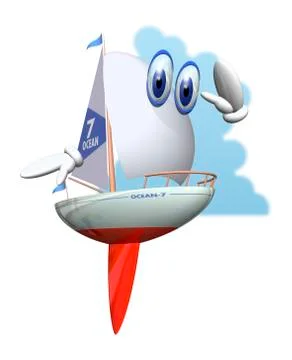 Yacht Stock Illustration